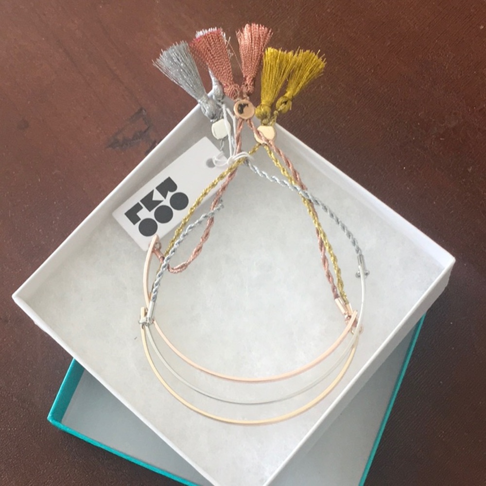Trio of colors bracelet